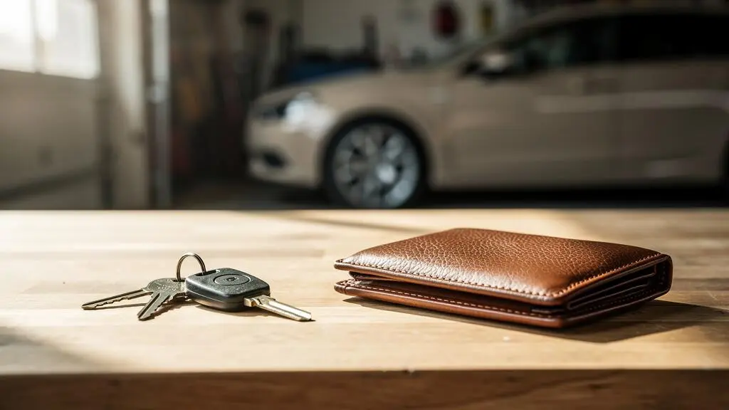 Automobiliste recevant les clés de son véhicule réparé dans un garage sans avoir sorti son portefeuille, symbolisant la prise en charge directe par l'assurance